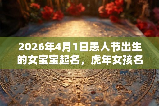 2026年4月1日愚人节出生的女宝宝起名，虎年女孩名字最佳用字
