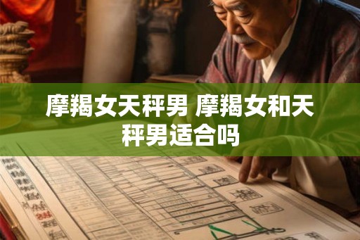 摩羯女天秤男 摩羯女和天秤男适合吗 摩羯女天秤男 摩羯女和天秤男适合吗