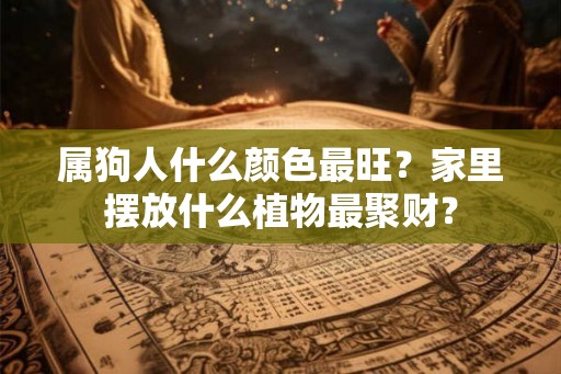 属狗人什么颜色最旺？家里摆放什么植物最聚财？
