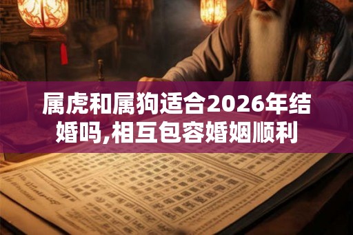 属虎和属狗适合2026年结婚吗,相互包容婚姻顺利