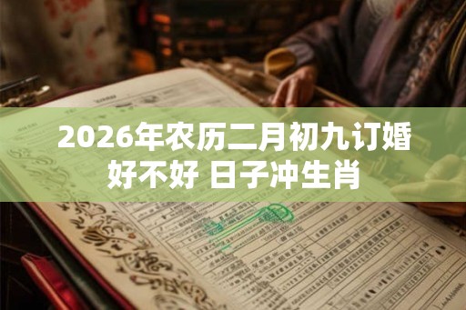 2026年农历二月初九订婚好不好 日子冲生肖 2026年农历二月初九订婚好不好 日子冲生肖