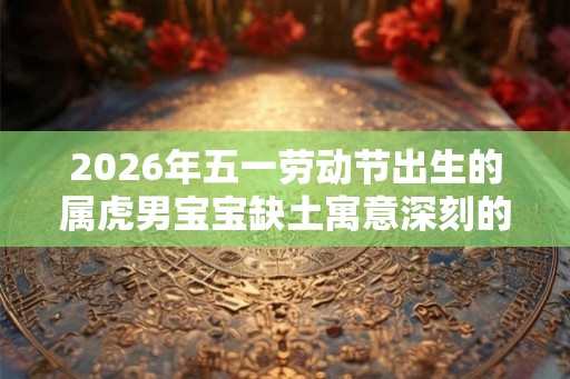 2026年五一劳动节出生的属虎男宝宝缺土寓意深刻的名字