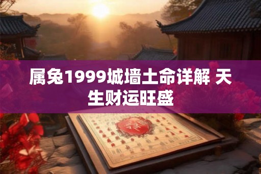 属兔1999城墙土命详解 天生财运旺盛 属兔1999城墙土命详解 天生财运旺盛