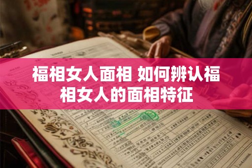 福相女人面相 如何辨认福相女人的面相特征 福相女人面相 如何辨认福相女人的面相特征