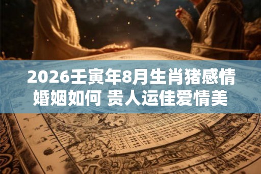 2026壬寅年8月生肖猪感情婚姻如何 贵人运佳爱情美满 2026壬寅年8月生肖猪感情婚姻如何 贵人运佳爱情美满