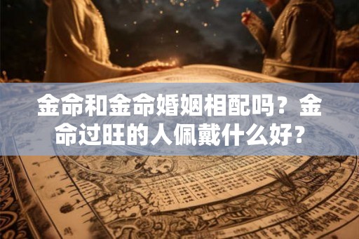 金命和金命婚姻相配吗?金命过旺的人佩戴什么好? 金命和金命婚姻相配吗?金命过旺的人佩戴什么好?