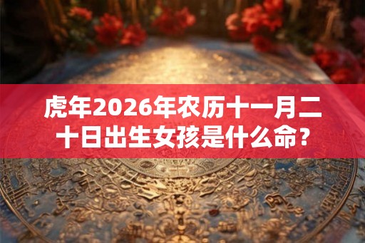 虎年2026年农历十一月二十日出生女孩是什么命？