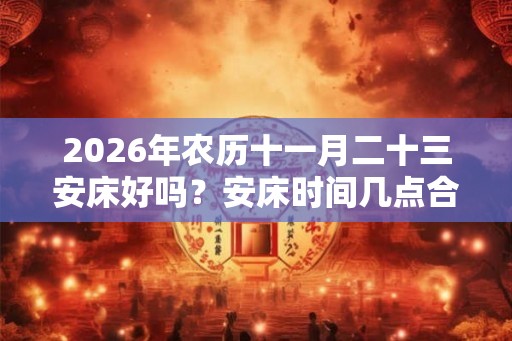 2026年农历十一月二十三安床好吗？安床时间几点合适？