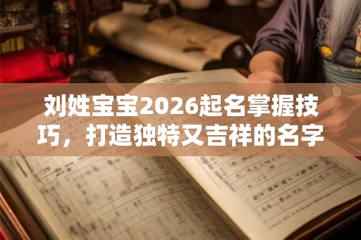 刘姓宝宝2026起名掌握技巧，打造独特又吉祥的名字