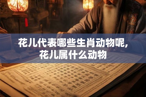 花儿代表哪些生肖动物呢,花儿属什么动物