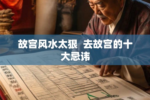 故宫风水太狠 去故宫的十大忌讳 故宫风水太狠 去故宫的十大忌讳