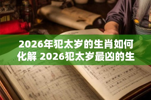 2026年犯太岁的生肖如何化解 2026犯太岁最凶的生肖