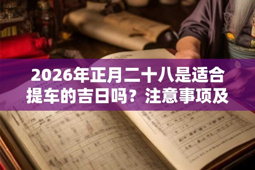 2026年正月二十八是适合提车的吉日吗？注意事项及讲究