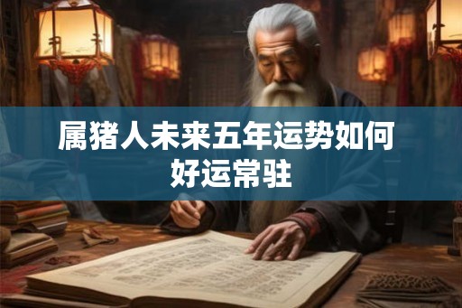 属猪人未来五年运势如何 好运常驻