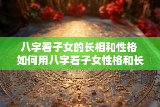 八字看子女的长相和性格 如何用八字看子女性格和长相