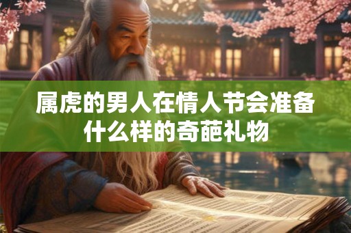 属虎的男人在情人节会准备什么样的奇葩礼物