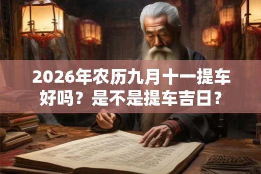 2026年农历九月十一提车好吗？是不是提车吉日？