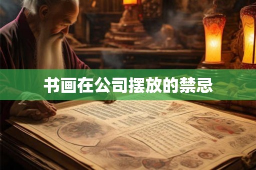 书画在公司摆放的禁忌