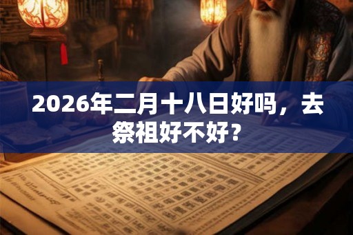 2026年二月十八日好吗，去祭祖好不好？