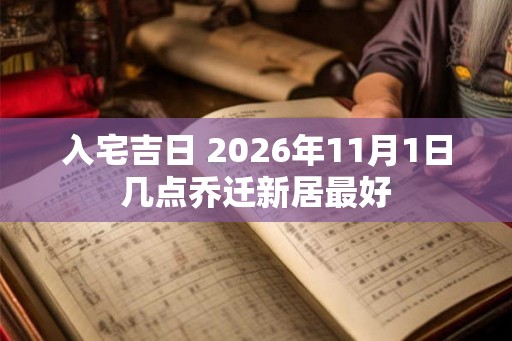 入宅吉日 2026年11月1日几点乔迁新居最好