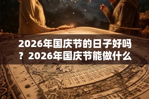 2026年国庆节的日子好吗?2026年国庆节能做什么? 2026年国庆节的日子好吗?2026年国庆节能做什么?