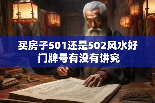 买房子501还是502风水好 门牌号有没有讲究
