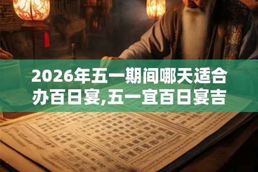 2026年五一期间哪天适合办百日宴,五一宜百日宴吉日
