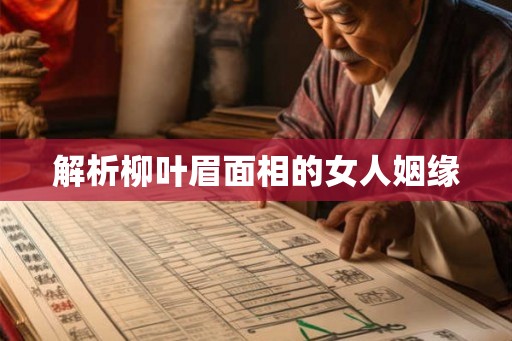 解析柳叶眉面相的女人姻缘 解析柳叶眉面相的女人姻缘