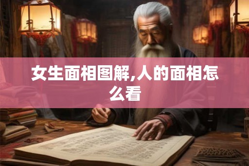 女生面相图解,人的面相怎么看