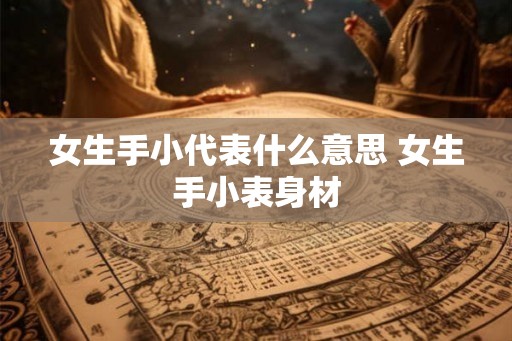 女生手小代表什么意思 女生手小表身材