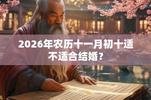 2026年农历十一月初十适不适合结婚？