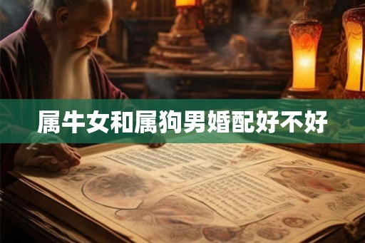属牛女和属狗男婚配好不好