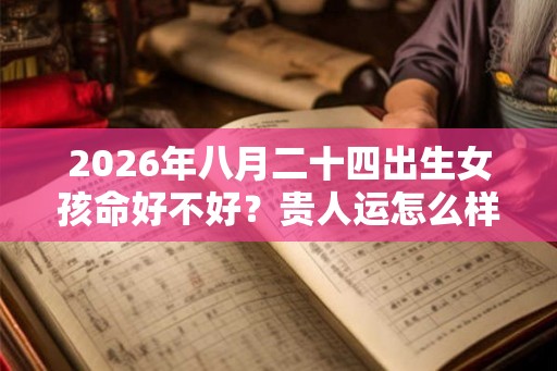 2026年八月二十四出生女孩命好不好？贵人运怎么样？
