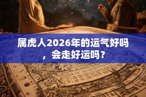 属虎人2026年的运气好吗，会走好运吗？
