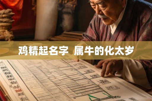 鸡精起名字  属牛的化太岁