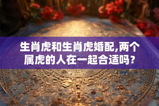 生肖虎和生肖虎婚配,两个属虎的人在一起合适吗？