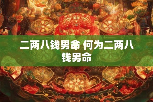 二两八钱男命 何为二两八钱男命