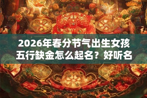 2026年春分节气出生女孩五行缺金怎么起名？好听名字推荐