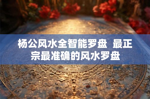 杨公风水全智能罗盘 最正宗最准确的风水罗盘 杨公风水全智能罗盘 最正宗最准确的风水罗盘