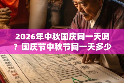 2026年中秋国庆同一天吗？国庆节中秋节同一天多少年一次？