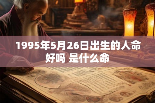 1995年5月26日出生的人命好吗 是什么命 1995年5月26日出生的人命好吗 是什么命