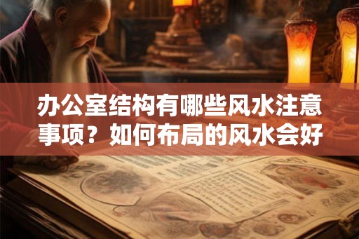 办公室结构有哪些风水注意事项？如何布局的风水会好？