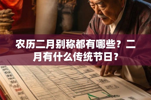 农历二月别称都有哪些？二月有什么传统节日？