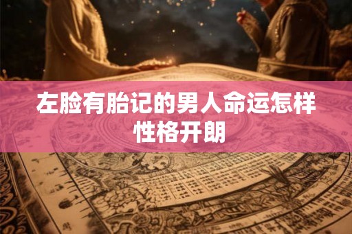 左脸有胎记的男人命运怎样 性格开朗