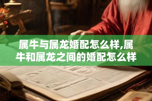 属牛与属龙婚配怎么样,属牛和属龙之间的婚配怎么样？