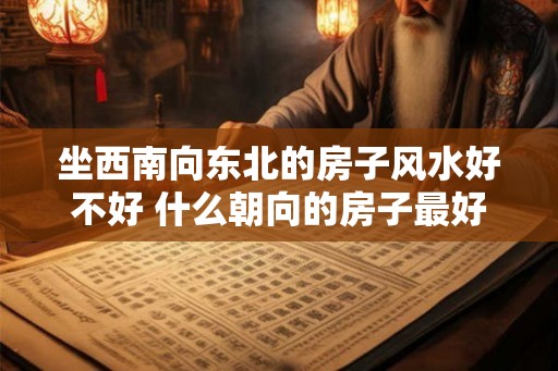 坐西南向东北的房子风水好不好 什么朝向的房子最好