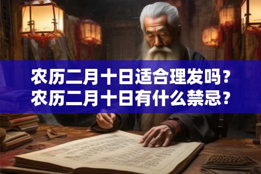 农历二月十日适合理发吗？农历二月十日有什么禁忌？