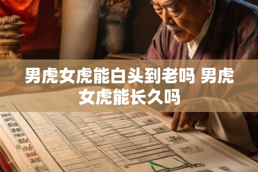 男虎女虎能白头到老吗 男虎女虎能长久吗