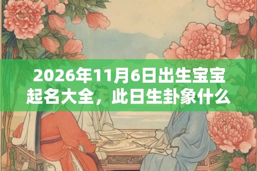 2026年11月6日出生宝宝起名大全，此日生卦象什么样？