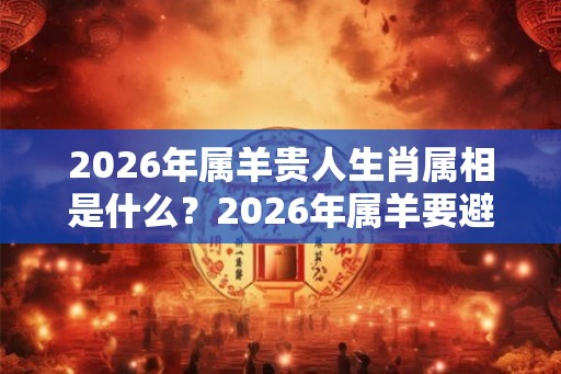 2026年属羊贵人生肖属相是什么？2026年属羊要避开哪些方位？